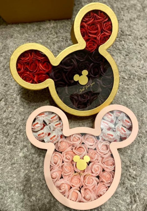 Mickey egeres rózsabox